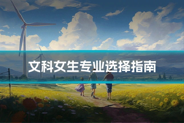 文科女生专业选择指南