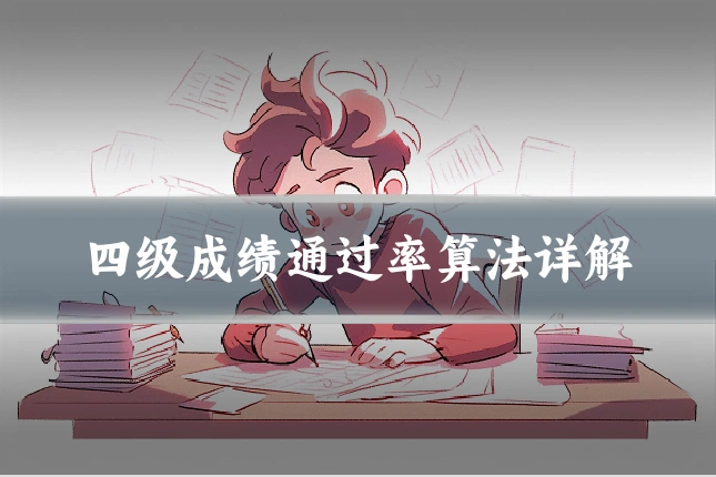 四级成绩通过率算法详解