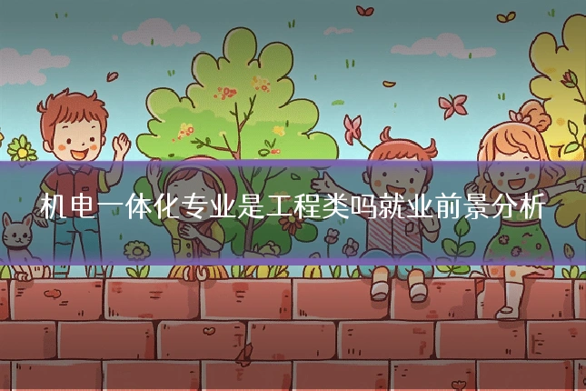 机电一体化专业是工程类吗就业前景分析