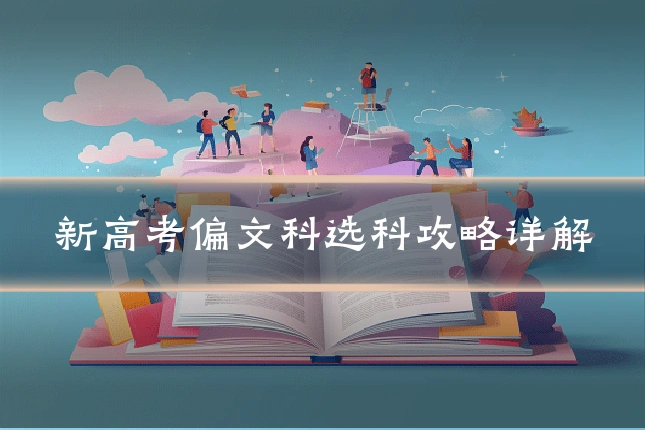 新高考偏文科选科攻略详解