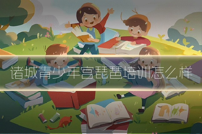 诸城青少年宫琵琶培训怎么样