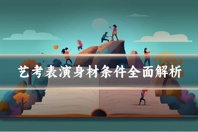 艺考表演身材条件全面解析