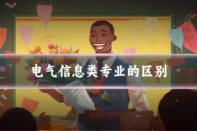 电气信息类专业的区别