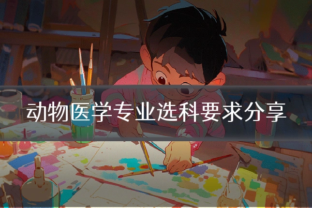 动物医学专业选科要求分享