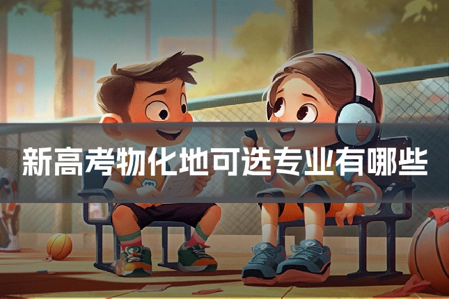 新高考物化地可选专业有哪些