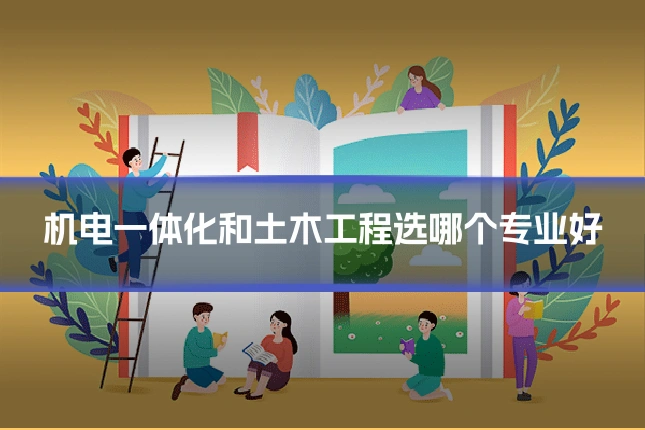 机电一体化和土木工程选哪个专业好