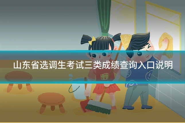 山东省选调生考试三类成绩查询入口说明