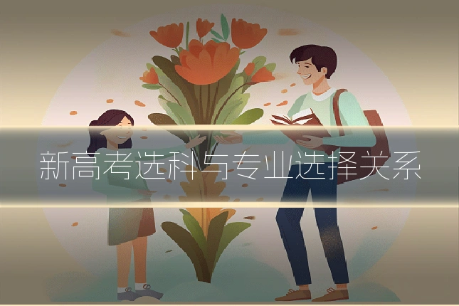 新高考选科与专业选择关系