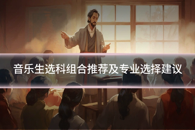 音乐生选科组合推荐及专业选择建议