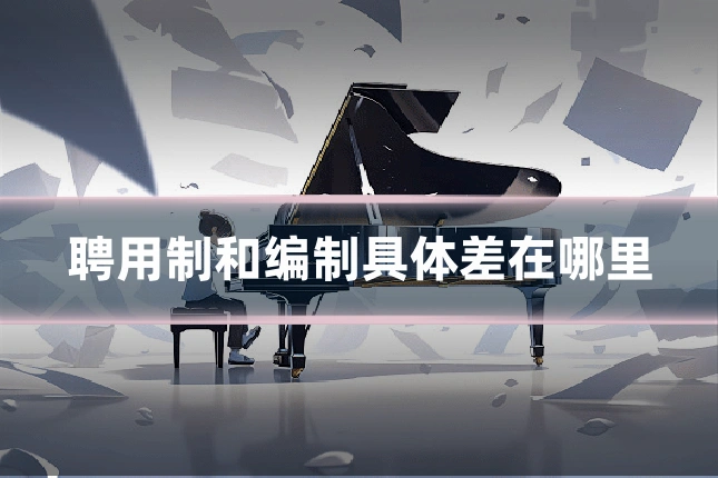 聘用制和编制具体差在哪里