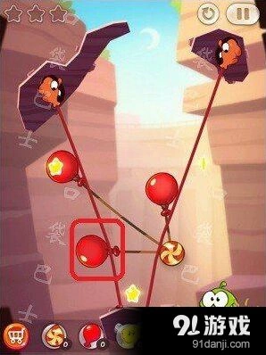 割绳子2第2章20关详细过关攻略
