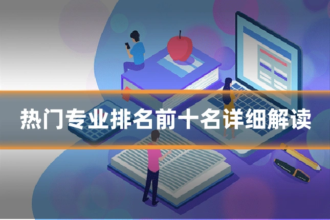 热门专业排名前十名详细解读