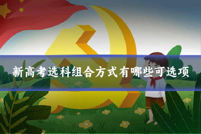 新高考选科组合方式有哪些可选项