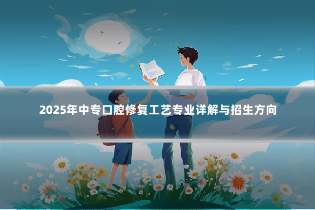 2025年中专口腔修复工艺专业详解与招生方向