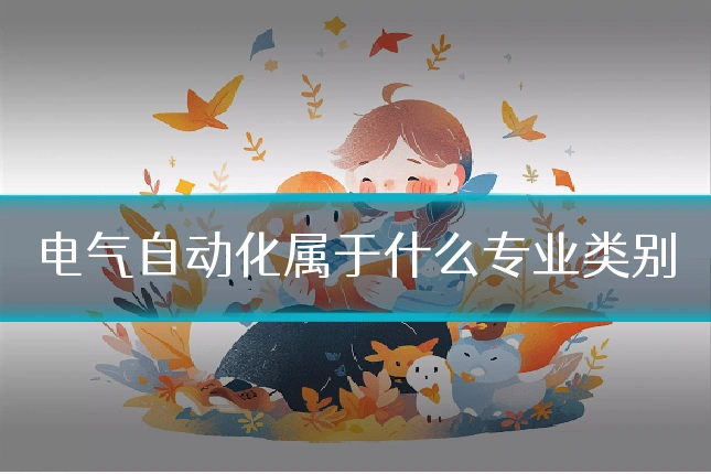 电气自动化属于什么专业类别