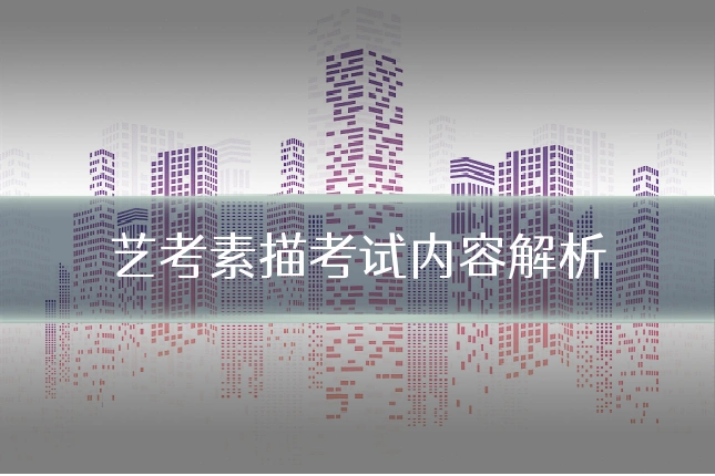 艺考素描考试内容解析