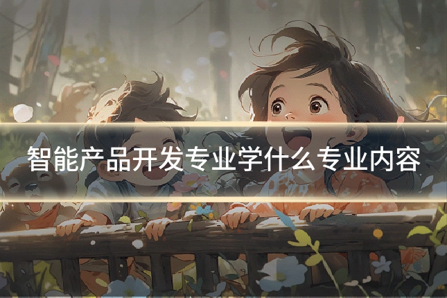 智能产品开发专业学什么专业内容