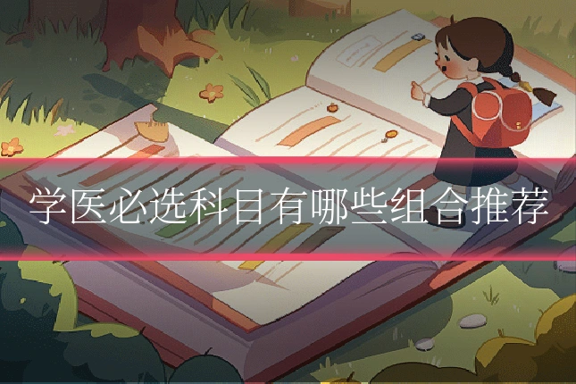学医必选科目有哪些组合推荐