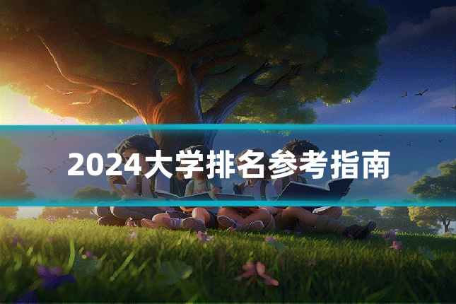 2024大学排名参考指南