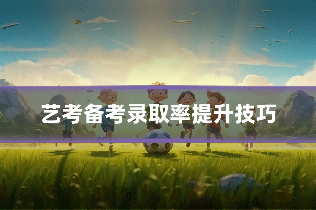艺考备考录取率提升技巧
