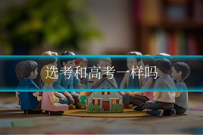 选考和高考一样吗