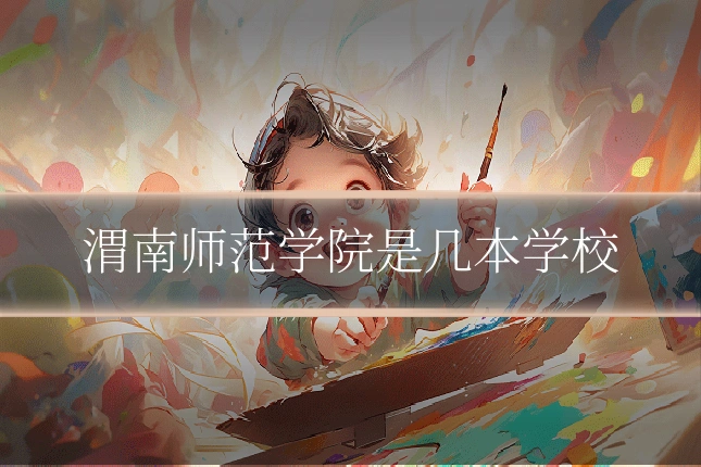 渭南师范学院是几本学校