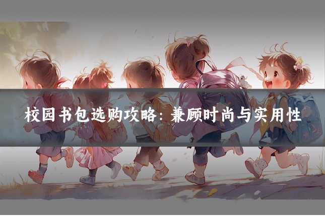 校园书包选购攻略：兼顾时尚与实用性
