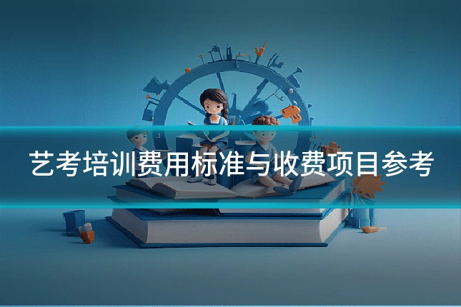 艺考培训费用标准与收费项目参考