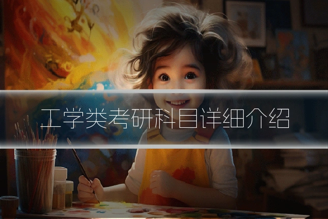 工学类考研科目详细介绍