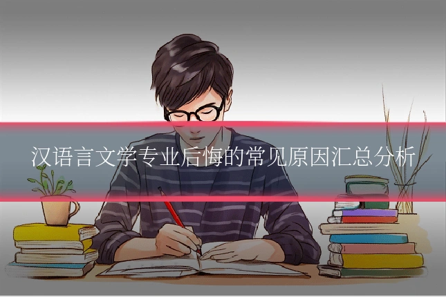 汉语言文学专业后悔的常见原因汇总分析
