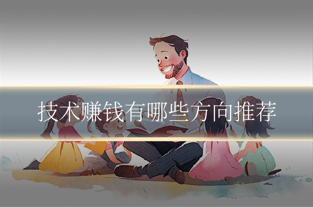 技术赚钱有哪些方向推荐
