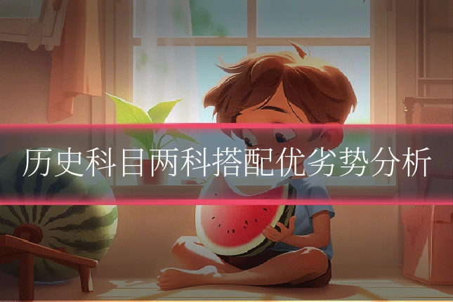 历史科目两科搭配优劣势分析