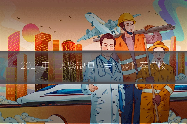 2024年十大紧缺博士专业及推荐院校
