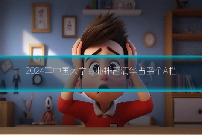 2024年中国大学专业排名清华占多个A档