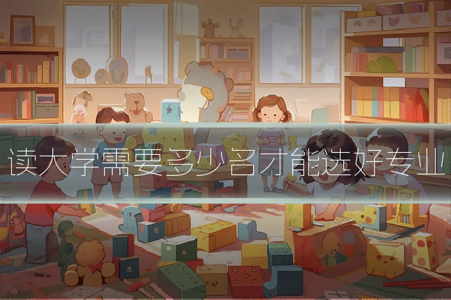 读大学需要多少名才能选好专业