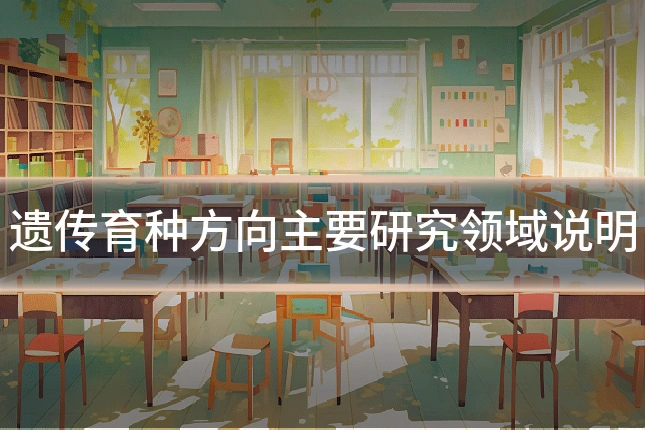 遗传育种方向主要研究领域说明