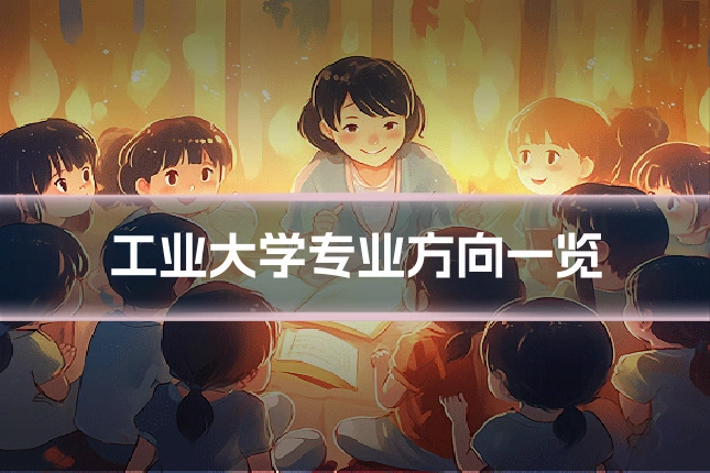 工业大学专业方向一览