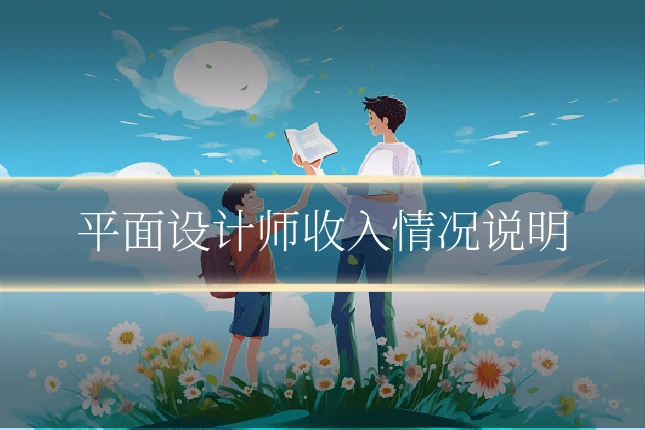 平面设计师收入情况说明