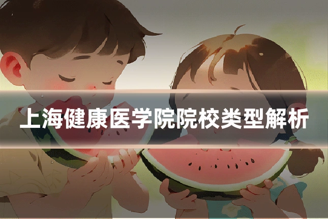 上海健康医学院院校类型解析
