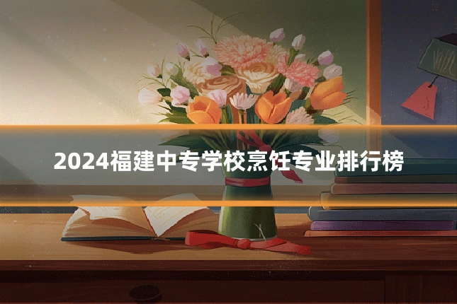 2024福建中专学校烹饪专业排行榜