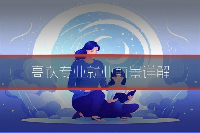 高铁专业就业前景详解