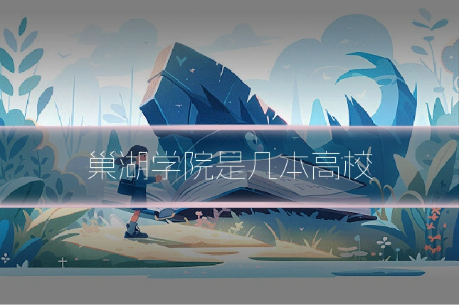 巢湖学院是几本高校
