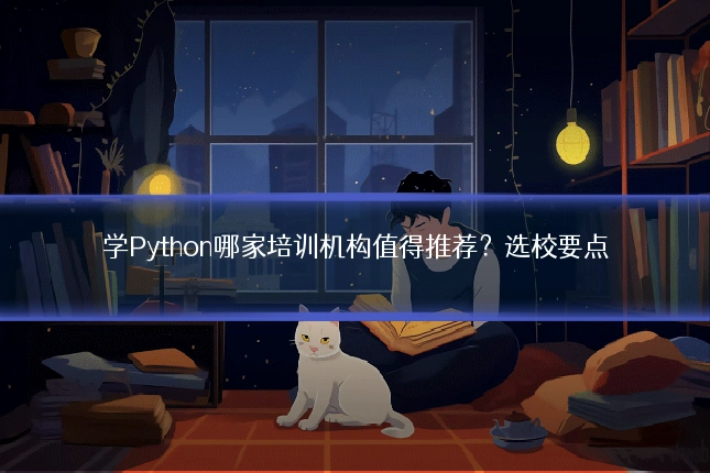 学Python哪家培训机构值得推荐？选校要点