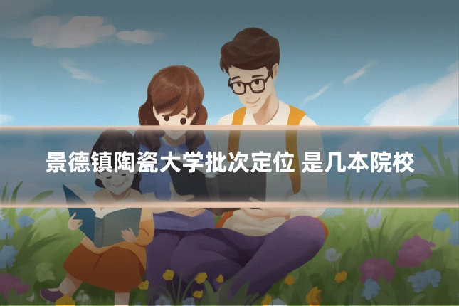 景德镇陶瓷大学批次定位 是几本院校