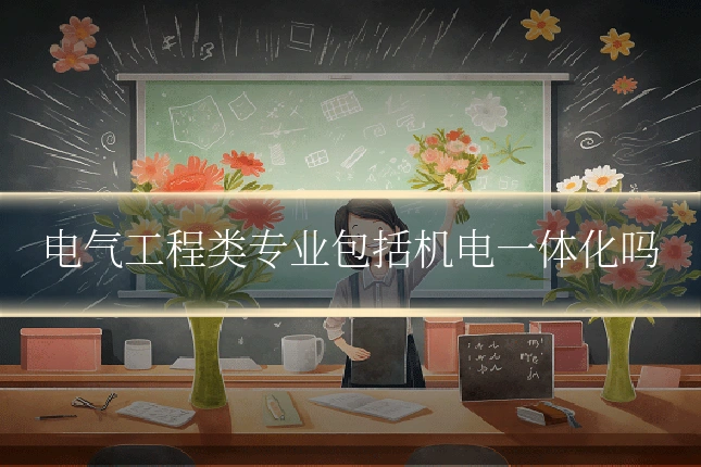 电气工程类专业包括机电一体化吗
