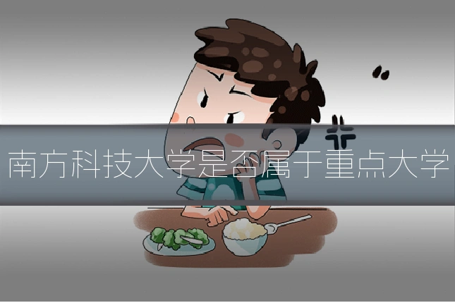 南方科技大学是否属于重点大学