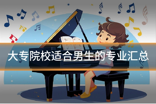大专院校适合男生的专业汇总