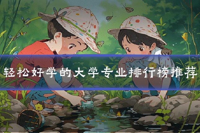 轻松好学的大学专业排行榜推荐