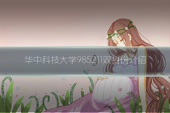 华中科技大学985211双身份介绍