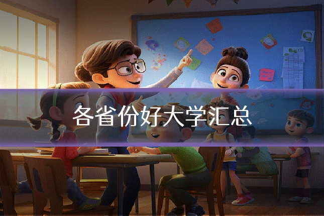 各省份好大学汇总